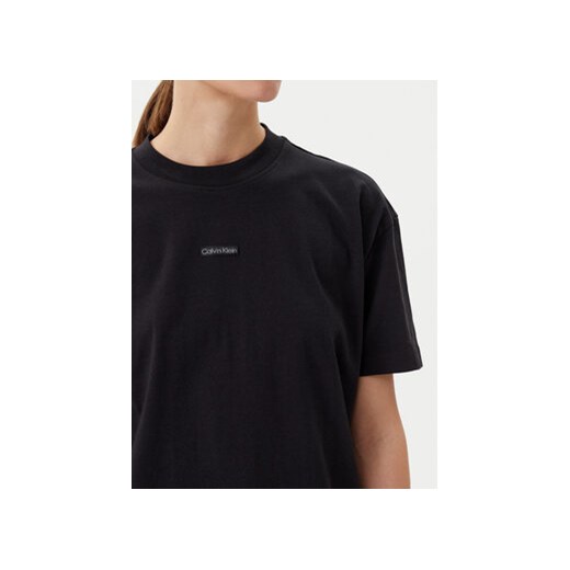Calvin Klein Jeans T-Shirt Placed Institutional J20J225539 Czarny Relaxed Fit 3XL MODIVO