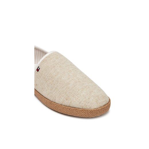 Tommy Hilfiger Espadryle Hilfiger Chambray Espadrille FM0FM05391 Écru Tommy Hilfiger 41 MODIVO