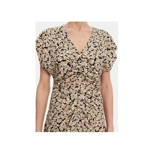 French Connection Sukienka codzienna 71YCV Khaki Regular Fit French Connection 16_18 MODIVO