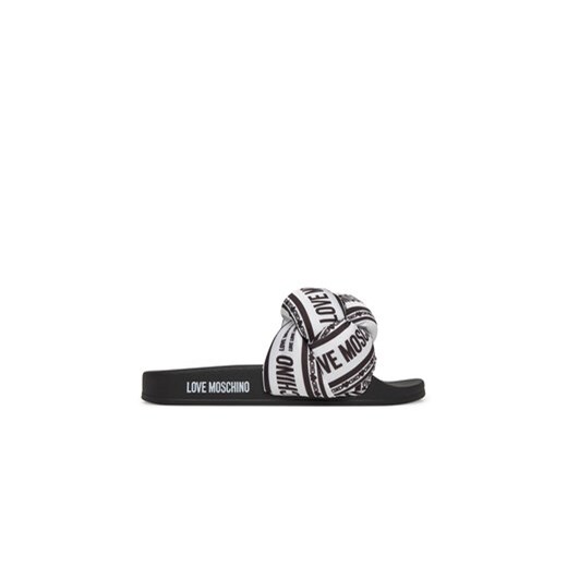 LOVE MOSCHINO Klapki JA28312G0MIW310A Biały ze sklepu MODIVO w kategorii Klapki damskie - zdjęcie 179006737