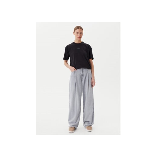 Calvin Klein Jeans T-Shirt Placed Institutional J20J225539 Czarny Relaxed Fit XS MODIVO