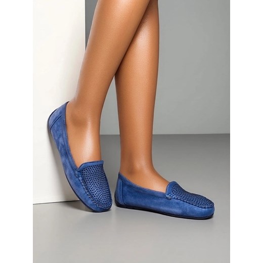 Royalfashion Mokasyny damskie z cyrkoniami Ezuess Royalfashion.pl 37 okazyjna cena royalfashion.pl