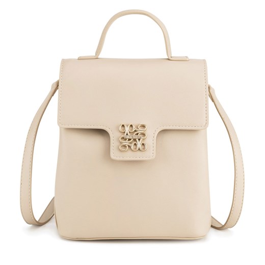 Plecak Nine West LX20006 Beżowy Nine West one size eobuwie.pl