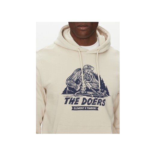 Element Bluza ELYSF00280 Beżowy Regular Fit Element S MODIVO