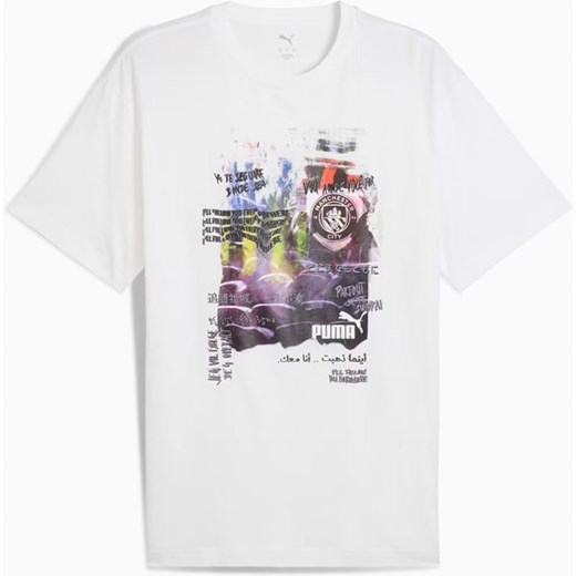 Koszulka męska Manchester City FC ftblNRGY + Tee Puma ze sklepu SPORT-SHOP.pl w kategorii T-shirty męskie - zdjęcie 179008857