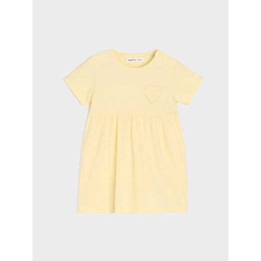 Sinsay - Sukienki 2 pack - żółty Sinsay 86 Sinsay
