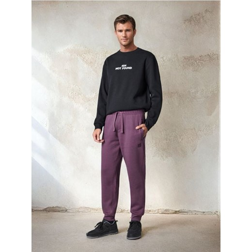Sinsay - Spodnie comfort fit - fioletowy ze sklepu Sinsay w kategorii Spodnie męskie - zdjęcie 179010597
