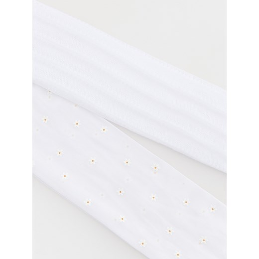 Reserved - Białe rajstopy 40 DEN 2 pack - biały Reserved 158/164 (12-13 lat) Reserved