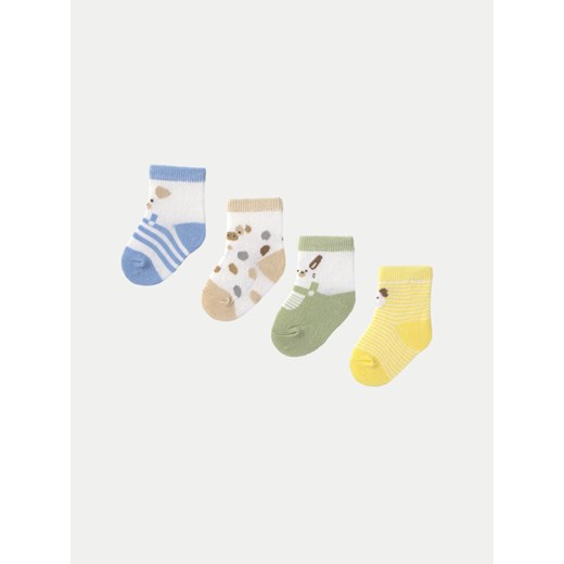 Zestaw 4 par wysokich skarpet dziecięcych Mayoral 9862 Kolorowy Mayoral 3M eobuwie.pl
