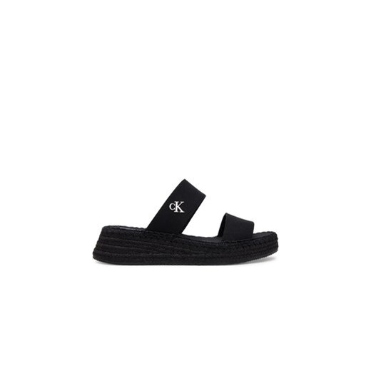 Espadryle damskie Calvin Klein płaskie z tkaniny casual