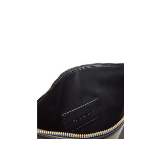 Calvin Klein Jeans Saszetka Mono Logo Zip Pouch Pu LV04G1049G Czarny uniwersalny MODIVO
