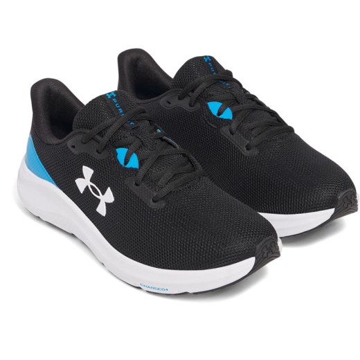 Męskie buty do biegania Under Armour UA Charged Pursuit 4 - czarne ze sklepu Sportstylestory.com w kategorii Buty sportowe męskie - zdjęcie 179015406