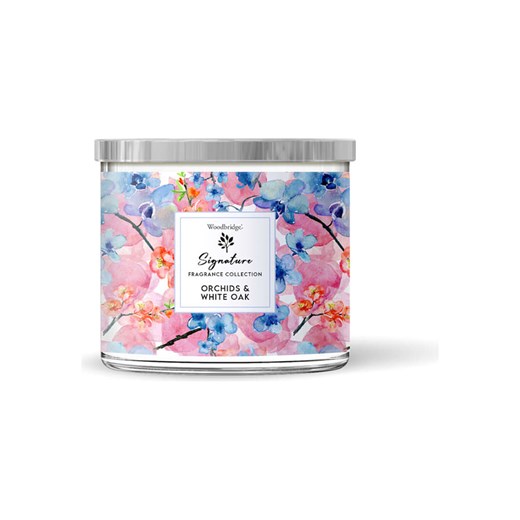 Woodbridge Świeca zapachowa &quot; Orchids &amp; White Oak&quot; - 410 g ze sklepu Limango Polska w kategorii Świece i dyfuzory - zdjęcie 179015569
