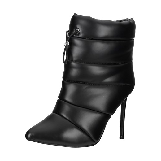 Steve Madden Skórzane botki w kolorze czarnym ze sklepu Limango Polska w kategorii Botki - zdjęcie 179015619