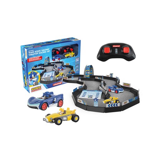 Carrera Zabawka R/C &quot;Team Sonic Racing Tabletop Racing Set&quot; - 6+ ze sklepu Limango Polska w kategorii Zabawki - zdjęcie 179015988