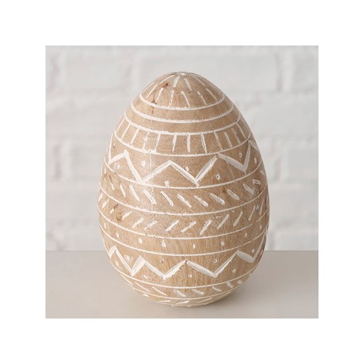Boltze Dekoracja &quot;Telur&quot; w kolorze beżowym - wys. 10 cm ze sklepu Limango Polska w kategorii Dekoracje - zdjęcie 179016665