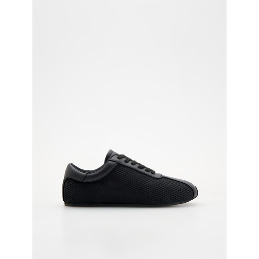 Reserved - Sneakersy z łączonych materiałów - czarny ze sklepu Reserved w kategorii Buty sportowe damskie - zdjęcie 179017656