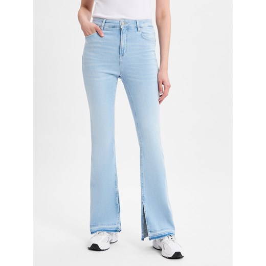 BOSS Orange Dżinsy bootcut - C_Rosa Kobiety bielony jednolity ze sklepu vangraaf w kategorii Jeansy damskie - zdjęcie 179019999