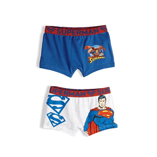 GATE Zestaw 2 bokserek Superman 5Y ze sklepu gateshop w kategorii Majtki dziecięce - zdjęcie 179024335