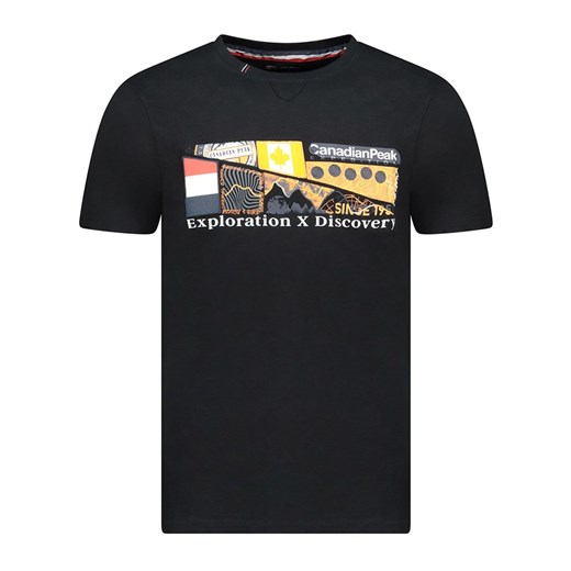 Canadian Peak Koszulka &quot;Jiveak&quot; w kolorze czarnym ze sklepu Limango Polska w kategorii T-shirty męskie - zdjęcie 179025428