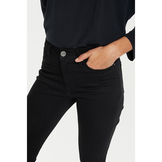 Kaffe Dżinsy &quot;Grace&quot; w kolorze czarnym Kaffe 36 okazja Limango Polska