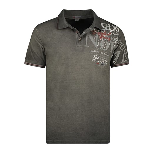 Geographical Norway Koszulka polo w kolorze czarnym Geographical Norway M wyprzedaż Limango Polska