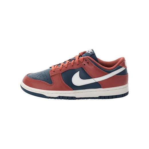 Nike Skórzane sneakersy &quot;Dunk Low&quot; w kolorze czerwono-granatowym ze sklepu Limango Polska w kategorii Buty sportowe damskie - zdjęcie 179026379