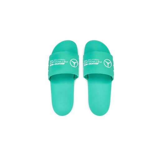 Klapki męskie Adidas zielone