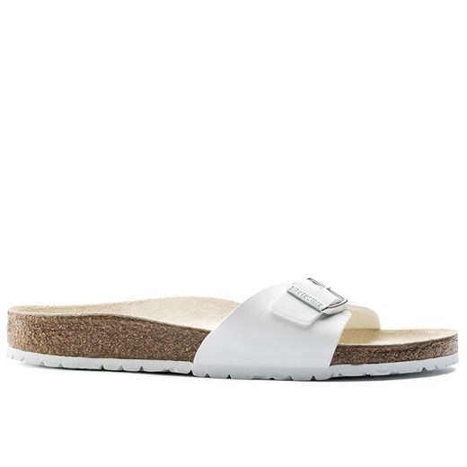 Klapki Birkenstock Madrid 40733 - białe ze sklepu streetstyle24.pl w kategorii Klapki damskie - zdjęcie 179032249