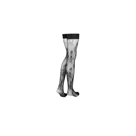 Hunkemöller Pończochy Coco Fishnet 301626 Czarny Hunkemöller L_XL MODIVO