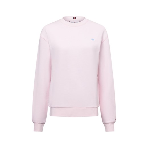 Tommy Hilfiger Bluza damska Kobiety Bawełna różowy jednolity ze sklepu vangraaf w kategorii Bluzy damskie - zdjęcie 179034776