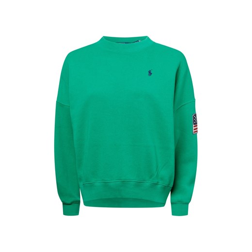 Polo Ralph Lauren Bluza damska Kobiety zielony jednolity ze sklepu vangraaf w kategorii Bluzy damskie - zdjęcie 179034798