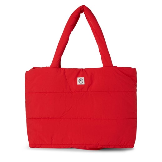 Msch Copenhagen Ladies shopper - MSCHSasja Kobiety Sztuczne włókno czerwony jednolity ze sklepu vangraaf w kategorii Torby Shopper bag - zdjęcie 179034858