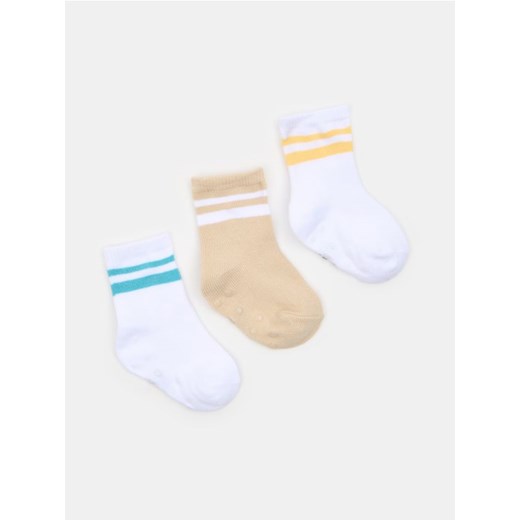Sinsay - Skarpetki 3 pack - wielobarwny ze sklepu Sinsay w kategorii Skarpetki dziecięce - zdjęcie 179036138