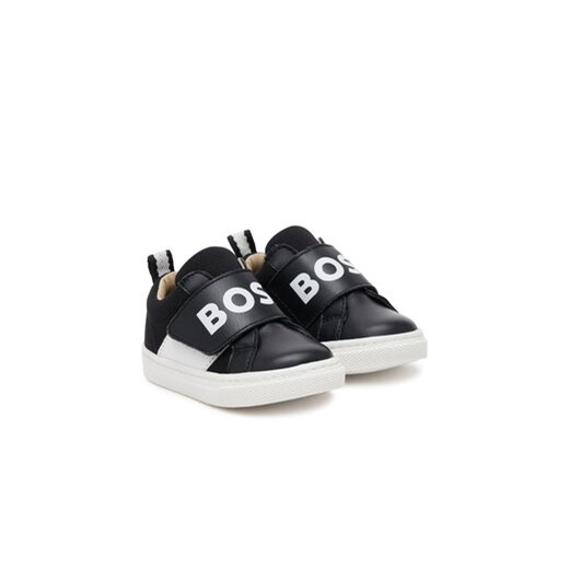 Buty sportowe dziecięce BOSS HUGO na rzepy 
