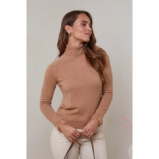 Sweter damski Soft Cashmere z golfem 
