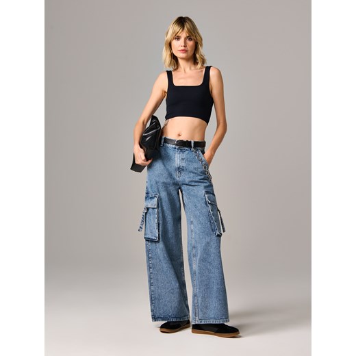 Jeansy damskie Sinsay 