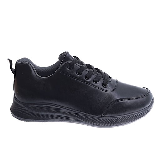 Czarne męskie buty sportowe /G6-3 15058 S390/ ze sklepu Pantofelek24.pl w kategorii Buty sportowe męskie - zdjęcie 179041269