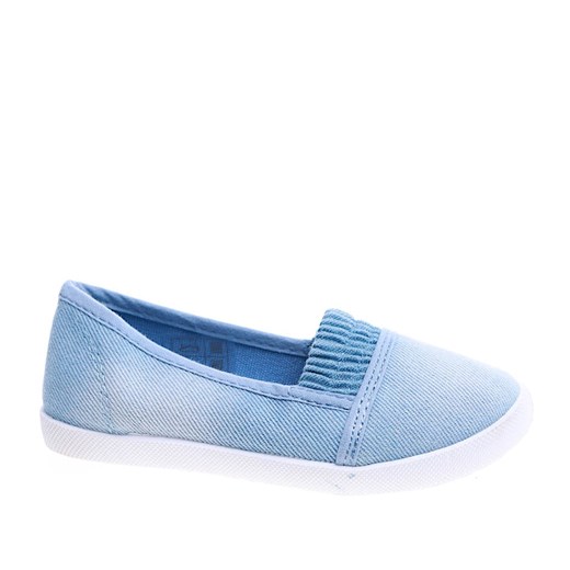 Wiosenne dziecięce trampki slip on Liht Blue /F7-2 13693 T037/ ze sklepu Pantofelek24.pl w kategorii Trampki dziecięce - zdjęcie 179043205