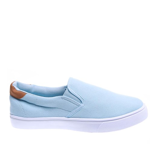 Wsuwane męskie trampki slip on /E6-2 15734 T189/ ze sklepu Pantofelek24.pl w kategorii Trampki męskie - zdjęcie 179044165