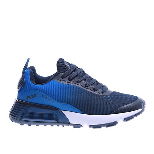 Granatowo czarne sznurowane męskie buty sportowe /B2-1 15597 T732/ ze sklepu Pantofelek24.pl w kategorii Trampki męskie - zdjęcie 179048068