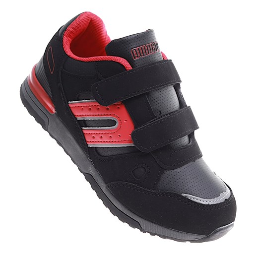 Czarne chłopięce buty sportowe sneakersy /G3-1 16825 T386/ ze sklepu Pantofelek24.pl w kategorii Buty sportowe dziecięce - zdjęcie 179051217