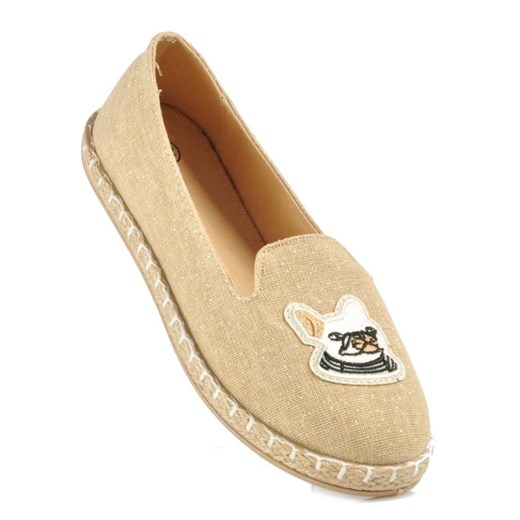 Dziecięce trampki z misiem Beżowe /B2-2 3657 S016/ ze sklepu Pantofelek24.pl w kategorii Trampki dziecięce - zdjęcie 179057267