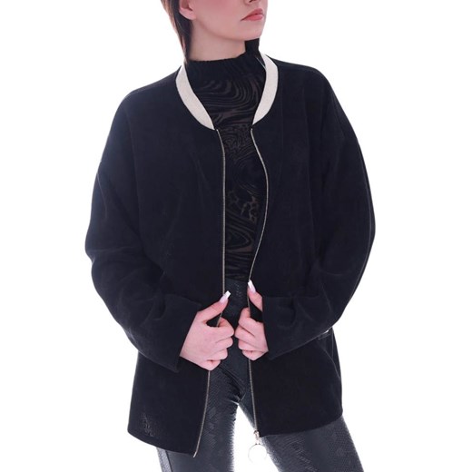 Rozpinana czarna bluza damska /H UB803 S331/ ze sklepu Pantofelek24.pl w kategorii Bluzy damskie - zdjęcie 179059587