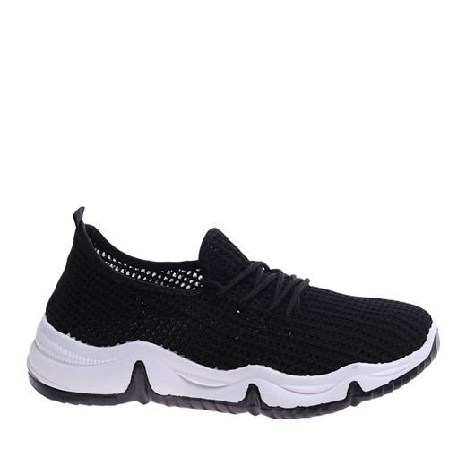 Czarne ażurowe wsuwane buty sportowe /H2 17271 W101/ ze sklepu Pantofelek24.pl w kategorii Buty sportowe damskie - zdjęcie 179061897