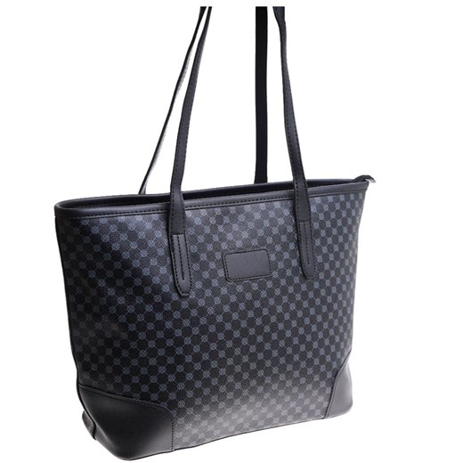 Duża czarna torebka damska /H2 K41 TB621 G199/ ze sklepu Pantofelek24.pl w kategorii Torby Shopper bag - zdjęcie 179062898