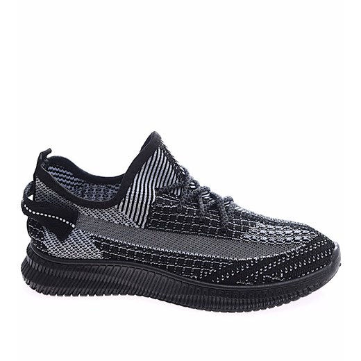 Czarne chłopięce buty sportowe /E4-1 14152 T285/ ze sklepu Pantofelek24.pl w kategorii Buty sportowe damskie - zdjęcie 179062909