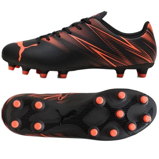 Buty piłkarskie Puma Attacanto FG/AG 107477-12 czarne ze sklepu ButyModne.pl w kategorii Buty sportowe męskie - zdjęcie 179067457