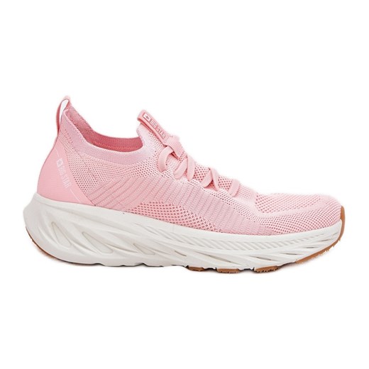 Wygodne Buty Sportowe Damskie Big Star RR274A131 HI-POLY System Różowe ze sklepu ButyModne.pl w kategorii Buty sportowe damskie - zdjęcie 179067628