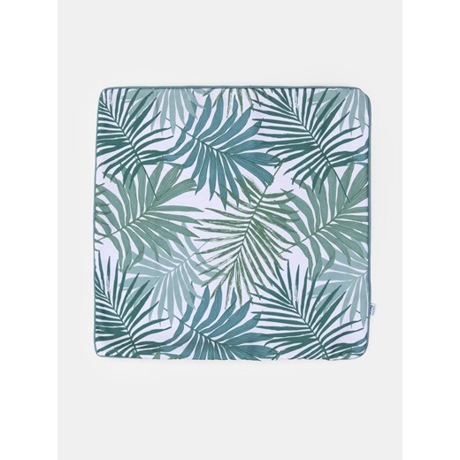 Sinsay - Poszewka na poduszkę z roślinnym wzorem - zielony Sinsay One Size Sinsay